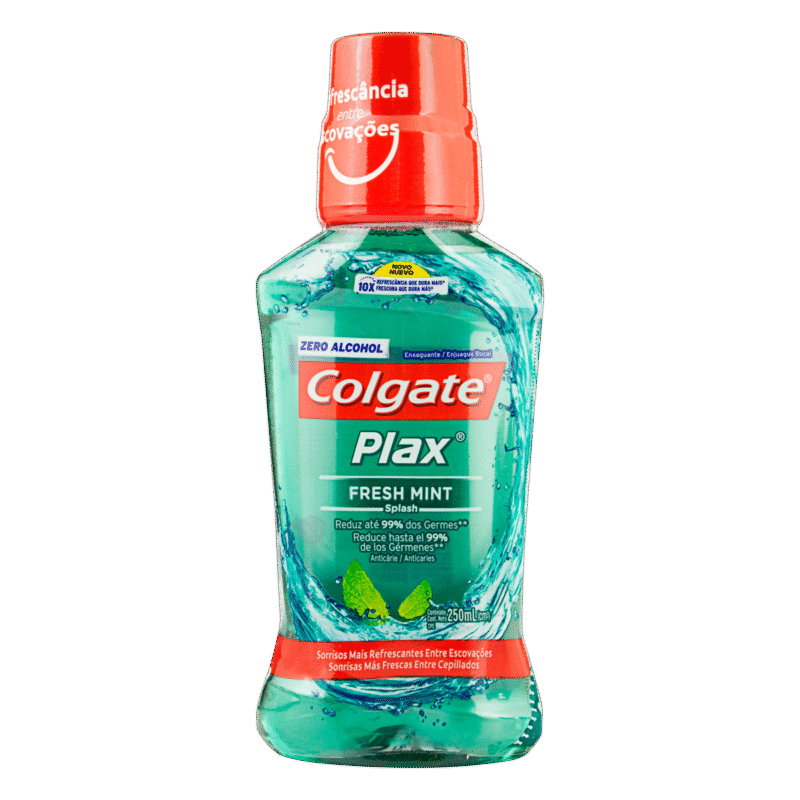 Enxaguante Bucal Plax Fresh Mint 250mL - COLGATE