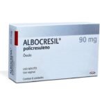 Albocresil 90mg - 6 óvulos vaginais - Takeda