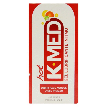 K-Med 2 em 1 Gel Lubrificante Íntimo e Massageador Corporal 50g