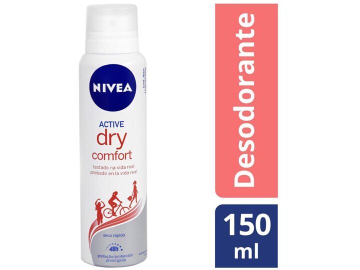 Desodorante Aerosol Dry Comfort 150mL - NIVEA