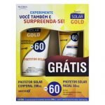 Kit protetor solar corporal e facial fator 60