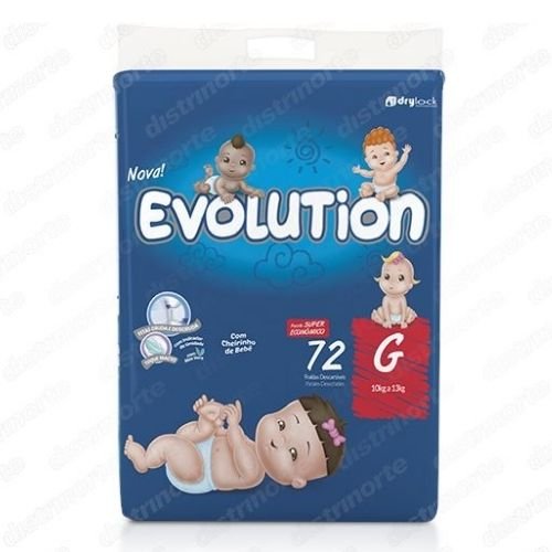 FRALDA PAMPERS PANTS TOP AJUSTE TOTAL G 72UN - FRALDA PAMPERS