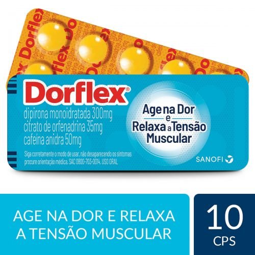 MASCARA CIR DESC MEDIX TR 50UN - OnePharma Dorflex Analgésico e Relaxante Muscular 10 Comprimidos - Imagem 1