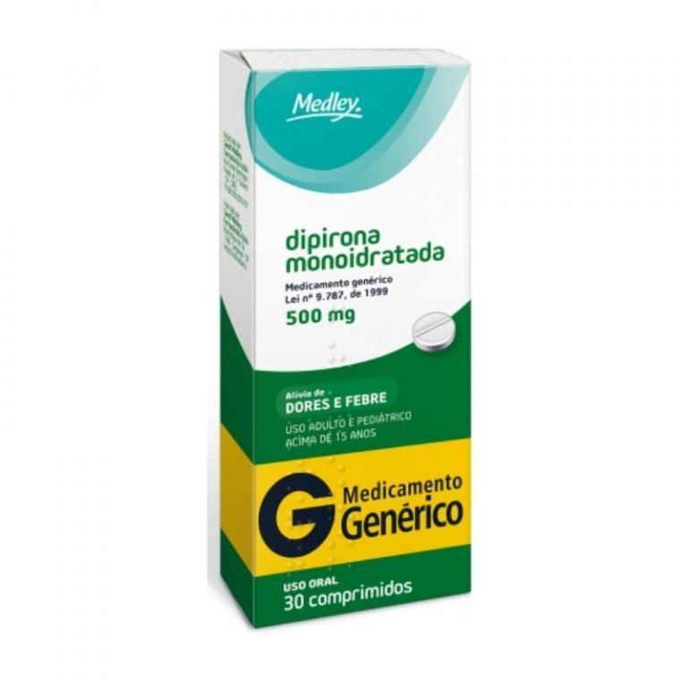 Dipirona Monoidratada 500mg/mL Gotas 20mL - Nova Química