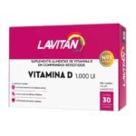 Lavitan Vitamina D 1000UI - 30 comprimidos - Cimed