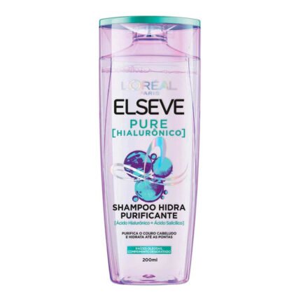 Shampoo Pure Hialurônico 200mL - Elseve