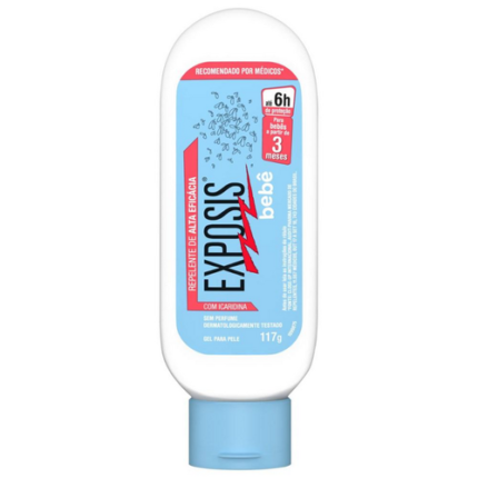 Repelente Exposis Bebê Gel com Icaridina 117g