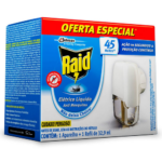 Raid Aparelho Repelente Elétrico Líquido com Refil