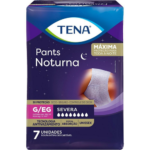Roupa Íntima Descartável Tena Pants Noturna G/EG C/7 Unidades