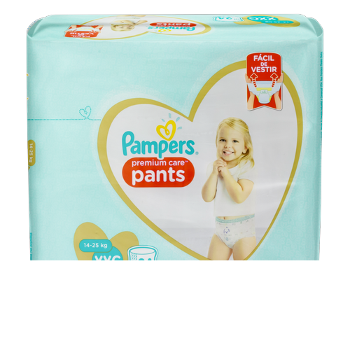 116357501.png Fralda Roupinha Pampers Premium Care Pants XXG com 24 Unidades - Imagem 1