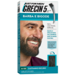 GRECIN 5 CASTANHO ESCURO BARBA BIGODE 1X1