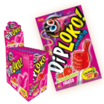 Pirulito com Dip Loko Sabor Morango OnePharma 11g