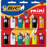 Isqueiro Bic Mini Pack com 12 Unidades