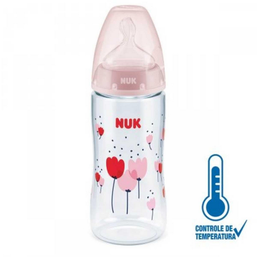 116504501.png MAMADEIRA TEMP CONTRO 300ML GIRL NUK - Imagem 1