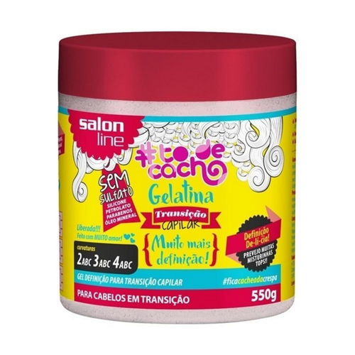 116719801.png Gelatina Condicionadora Salon Line Tô de Cacho Super Transição 550g - Imagem 1