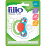 Chupeta Lillo Ortodôntica Tamanho 2 Azul