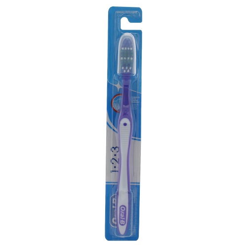 1710001.png Escova Dental Oral-B 123 Média - Imagem 1