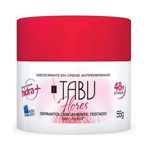2748201.png Desodorante Creme Tabu Flor 55g - Imagem 1