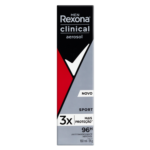 Desodorante Aerosol Rexona Clinical Sport Masculino 150ml