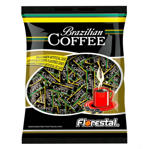 317601.png Bala Florestal Sabor Café Pacote 500g - Imagem 1