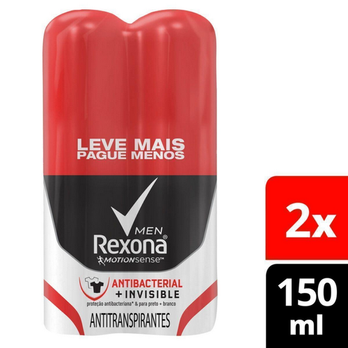 3249201.png Desodorante Antitranspirante Aerossol Rexona Invisible 150ml - Imagem 1