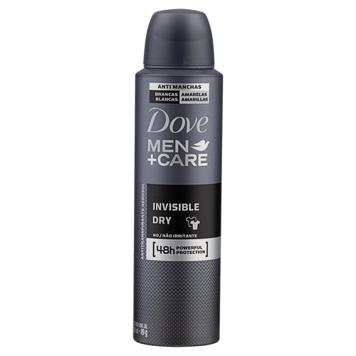 3266801.png Desodorante Aerossol Dove Men+Care Invisible Dry 150ml - Imagem 1