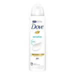Desodorante Antitranspirante Aerossol Dove Sensitive Care Sem Perfume 150ml