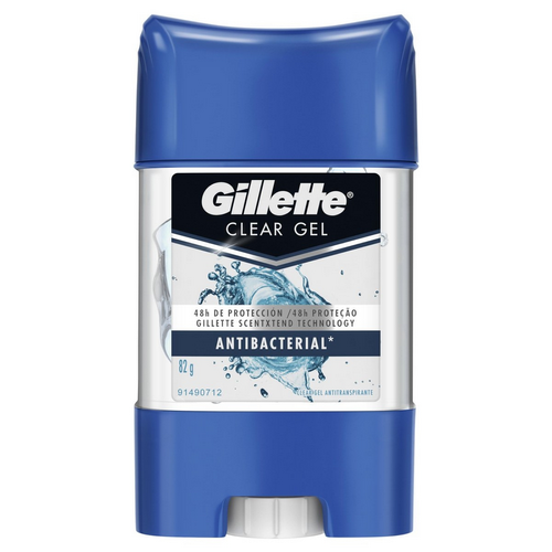 3346001.png Desodorante Antitranspirante Gel Gillette Clear Men 82g - Imagem 1