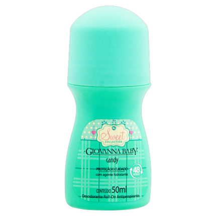 Desodorante Roll-On Antitranspirante Giovanna Baby Candy 50ml
