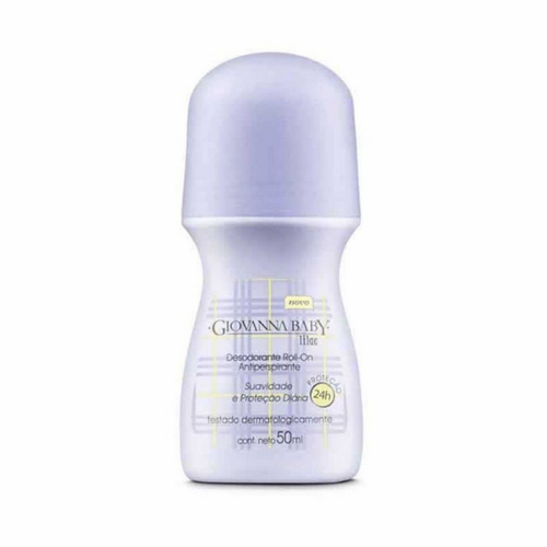 3355001.png Desodorante Roll-on Antitranspirante Giovanna Baby Lilac 50ml - Imagem 1