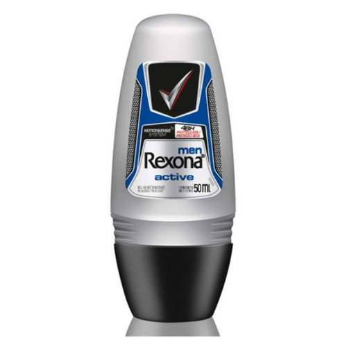 3382601.png Desodorante Antitranspirante Rexona Men Active Dry Roll-on 50ml - Imagem 1