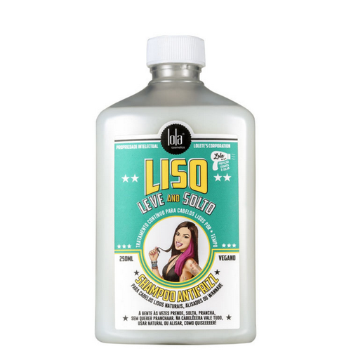 36402.png Shampoo Lola Liso Leve e Solto 250ml - Imagem 1