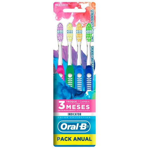 3748401.png Escova Dental Oral-B Indicator 35 Macia Leve 4 Pague 3 - Imagem 1