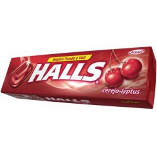3809201.png Bala Halls Sabor Cereja 34g - Imagem 1