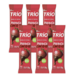 Barra de Cereal Trio Sabor Morango e Chocolate 20g