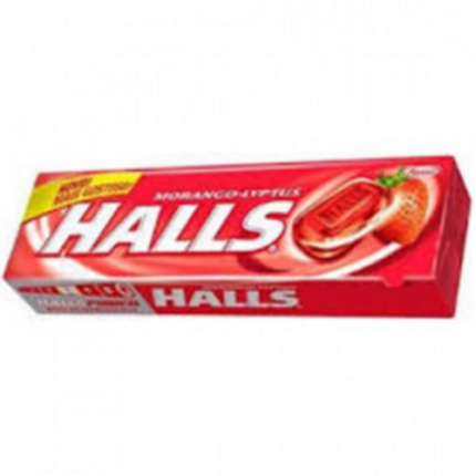 Halls Bala Sabor Morango - 28g
