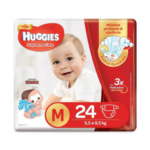 Fralda Huggies Supreme Care Tamanho M Pacote Jumbo com 24 Unidades