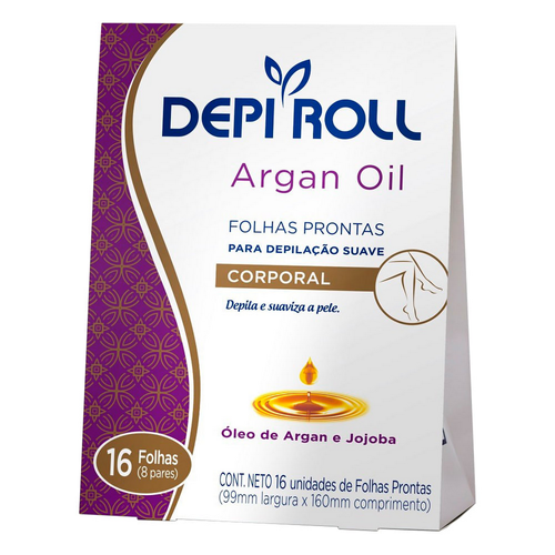 4247801.png Folhas Depilatórias Corporais Depi Roll 16 Unidades - Imagem 1