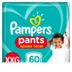 Fralda Calça Pampers Pants Ajuste Total XXG 60 Unidades