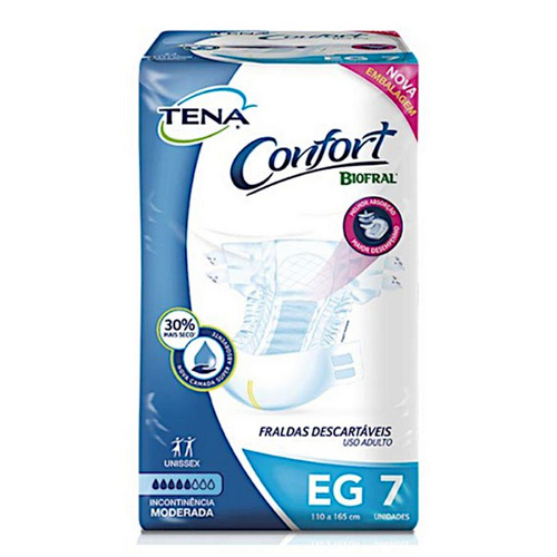 4346601.png Fralda Geriátrica Tena Confort Adulto XG com 7 Unidades - Imagem 1