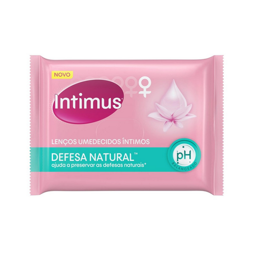 5075201.png Lenço Umedecido Íntimo Intimus Cuidado Diário 16 Unidades - Imagem 1