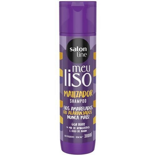 5616401.png Shampoo Matizador Salon Line Meu Liso Platinum Matizador 300ml - Imagem 1