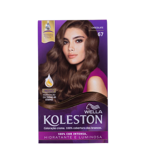 5833001.png Tinta de Cabelo Koleston 67 Chocolate Coty - Imagem 1