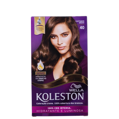 6517001.png Coloração Koleston Castanho Médio 40 Coty - Imagem 1