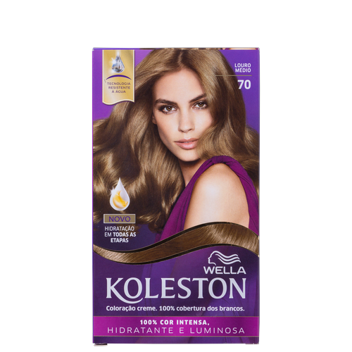 6521201.png Coloração Koleston Louro Médio Acinzentado 70 Coty - Imagem 1