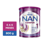 Fórmula Infantil NAN Comfor 1 para Lactentes de 0 a 6 Meses Lata 800g