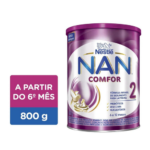 Fórmula Infantil Nan Comfor 2 para Lactentes 6 a 12 Meses Lata 800g