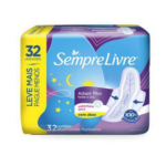Absorvente Sempre Livre Adapt Plus Seco com Abas 32 Unidades