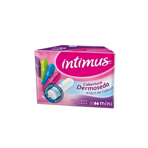 7427801.png Absorvente Intimus Mini 8 Unidades - Imagem 1