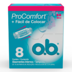 Absorvente Interno o.b. ProComfort Mini com 8 Unidades